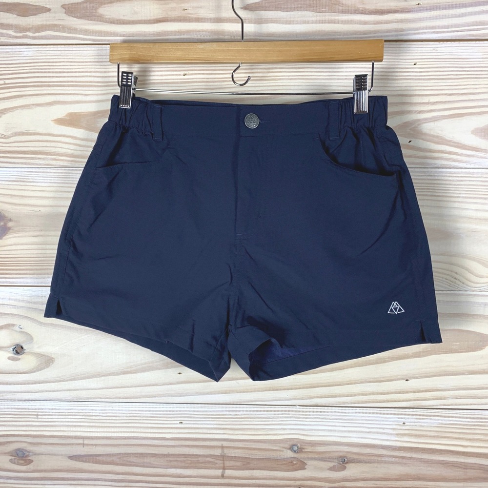 Haimont‎ Hiking Shorts Womens Medium Navy Blue Athletic Outdoor Gorpcore Trail